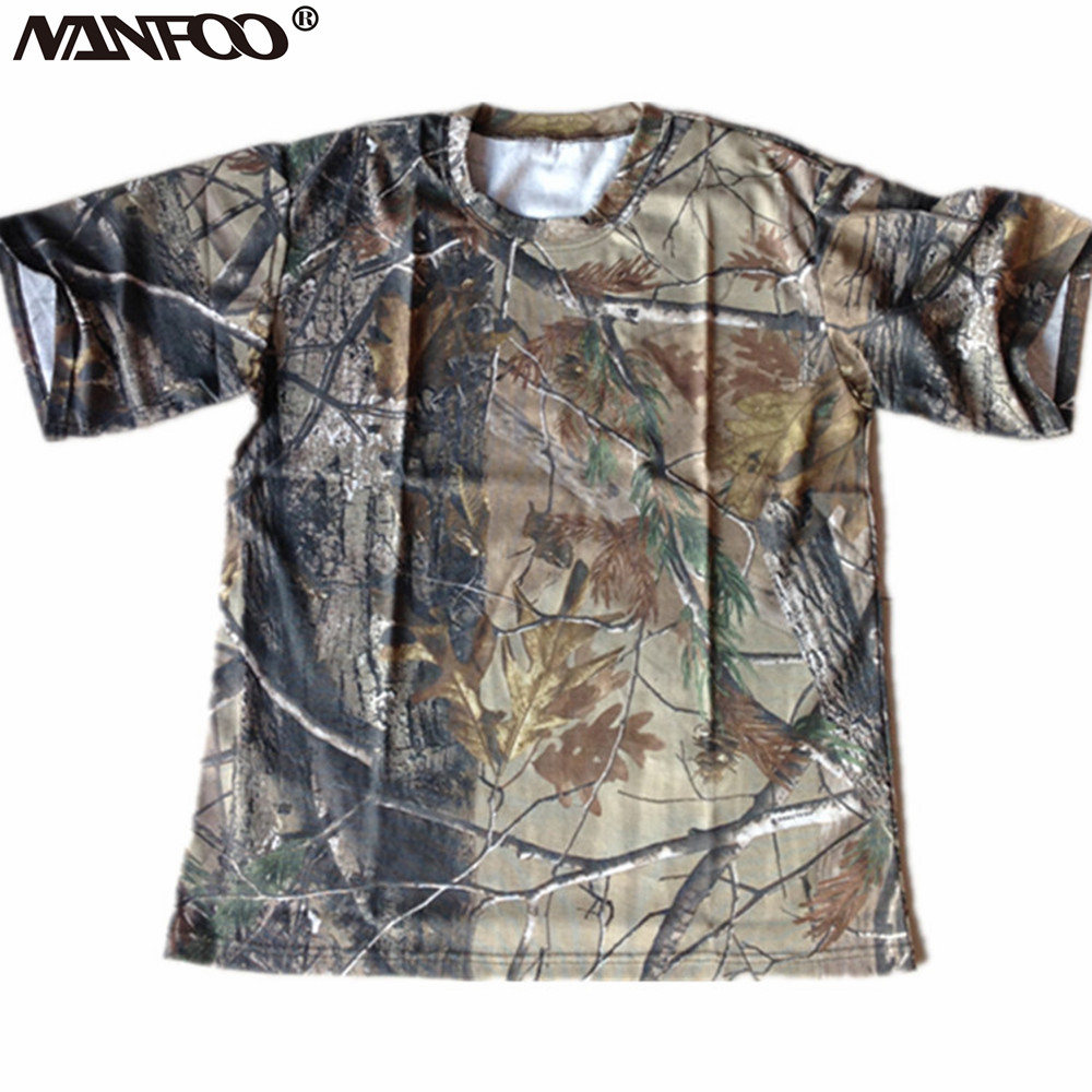 Outdoor Hunting T Shirts - T-Shirt d'été à manches courtes pour