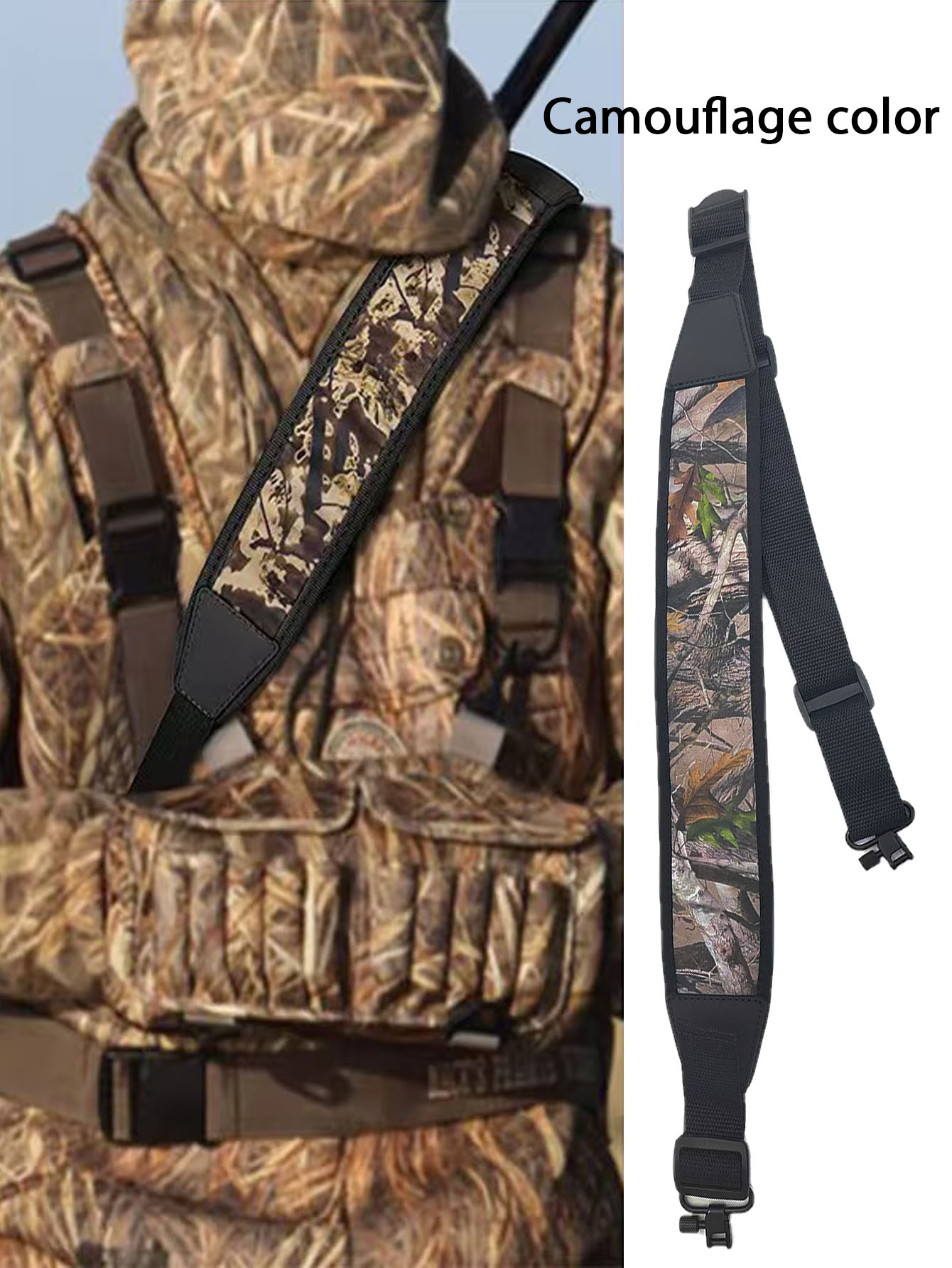 Hunting Outdoor - Sangle d'épaule de chasse multifonctionnelle, ceinture