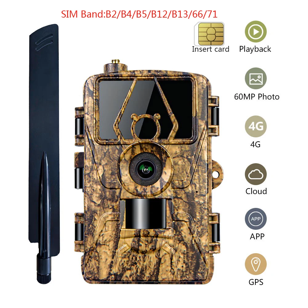 Outdoor Hunting Videos - Caméra infrarouge pour la surveillance, WIFI,