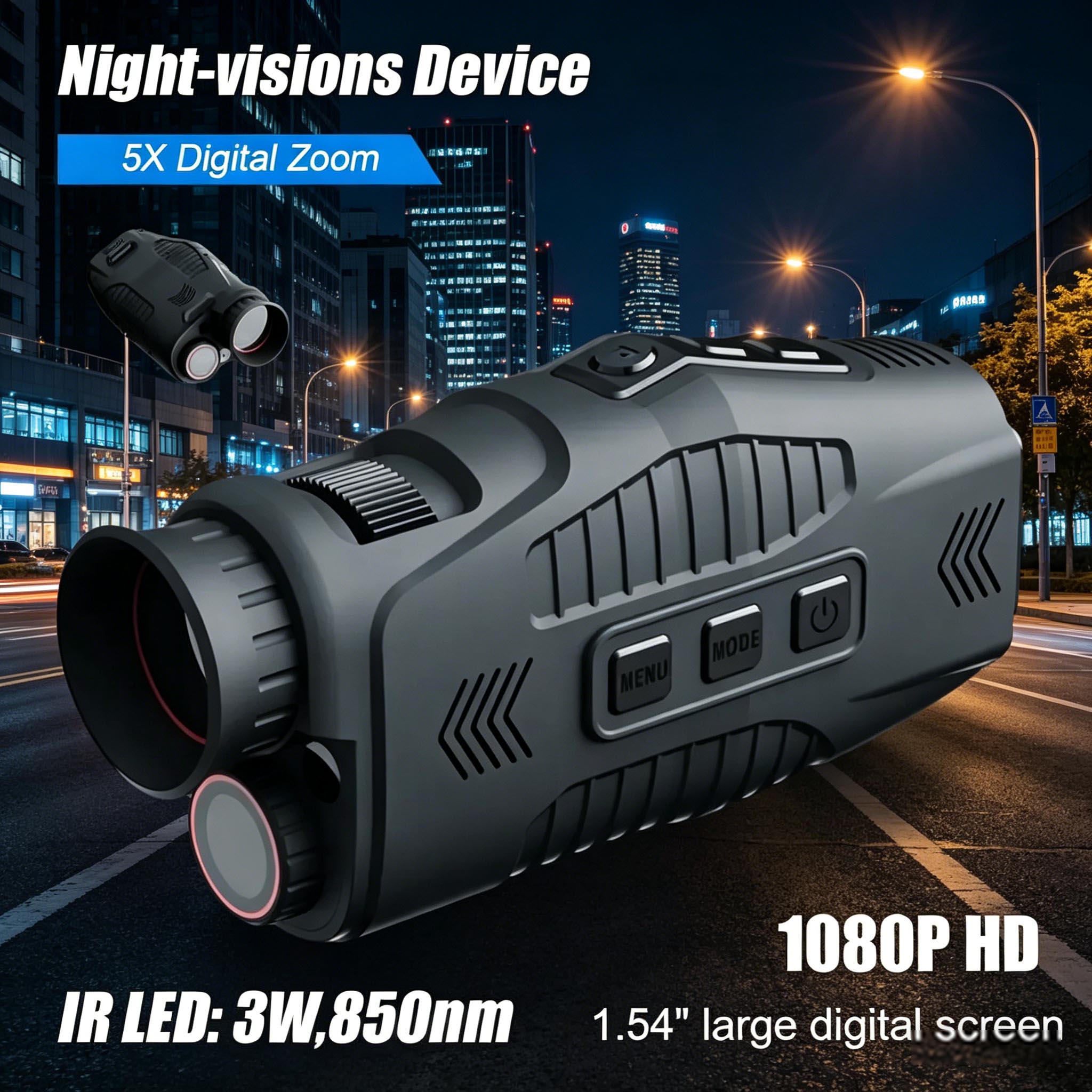 Outdoor Hunting Videos - Dispositif de vision nocturne infrarouge monoculaire