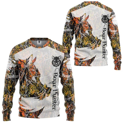 Wildman Hunting & Outdoor Robertson Photos - Camouflage chasse Animal sanglier hommes T-shirt