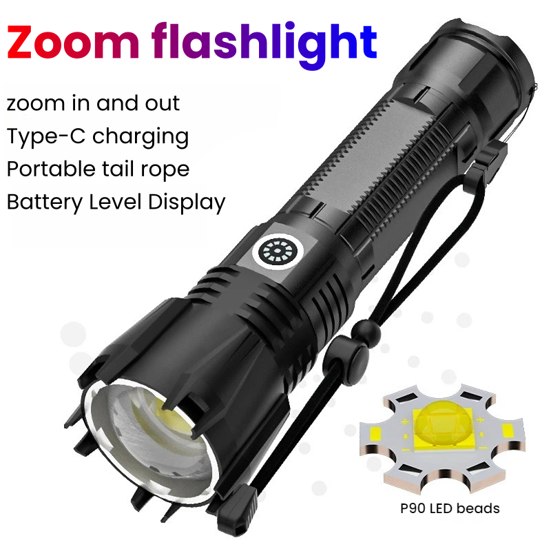 Hunting Outdoor - Lampe de poche LED P90 haute