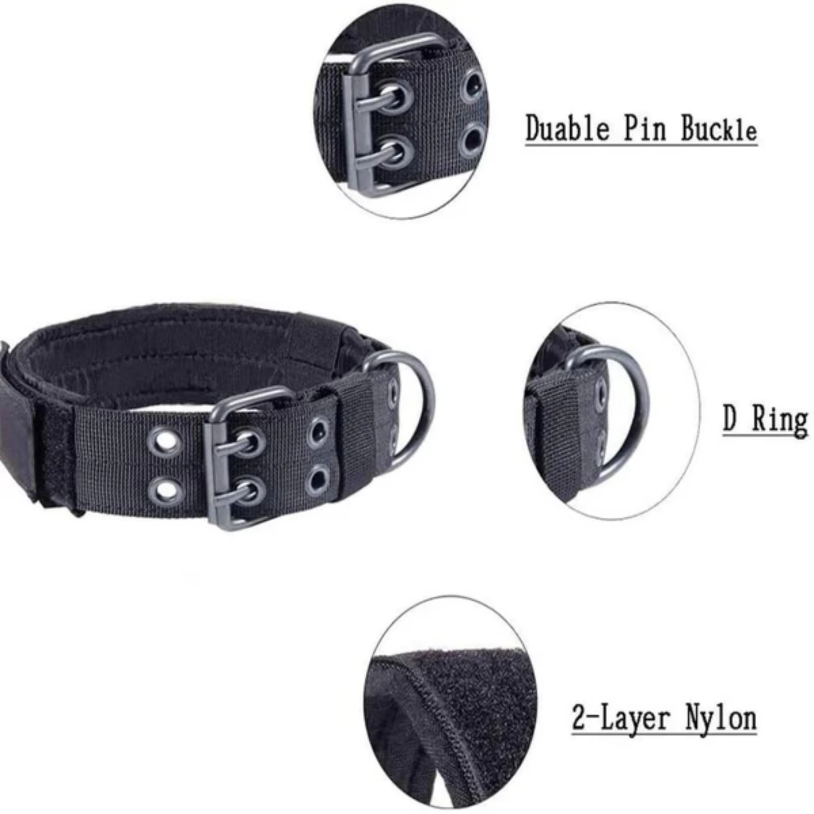 Collier tactique camouflage po - Outdoor Hunting Dog Collar avis et prix