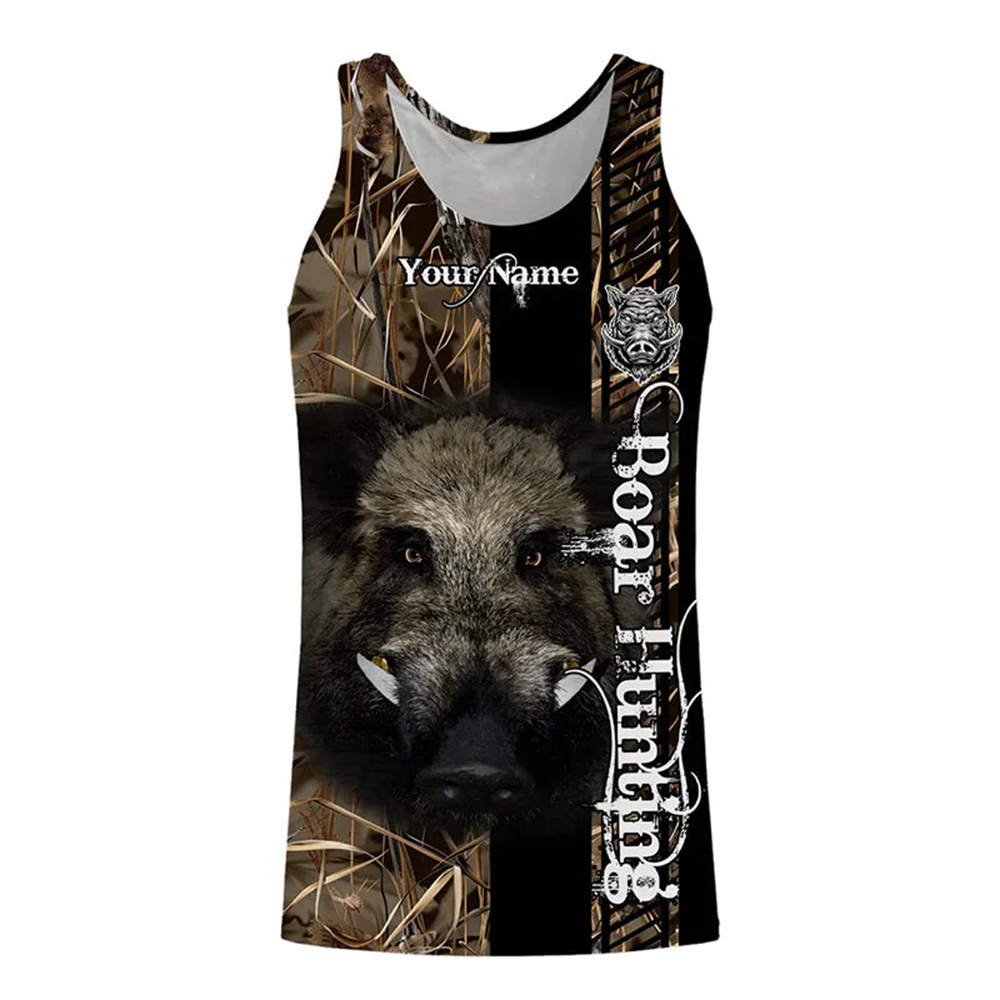 Débardeur personnalisé Boar Hu - Wildman Hunting & Outdoor Robertson Photos avis et prix