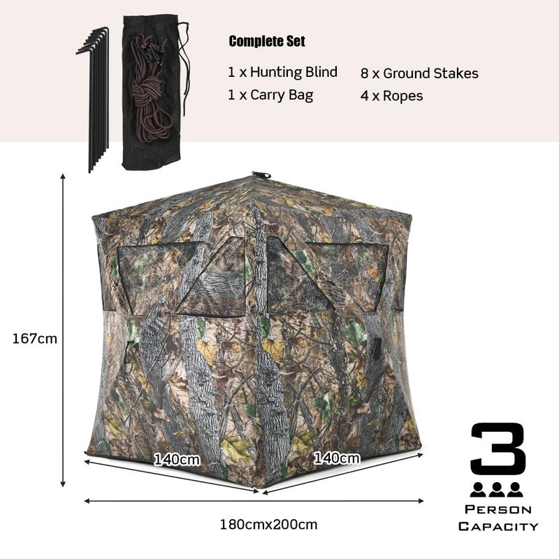 Abri de chasse portable avec p - Hunting Outdoor avis et prix