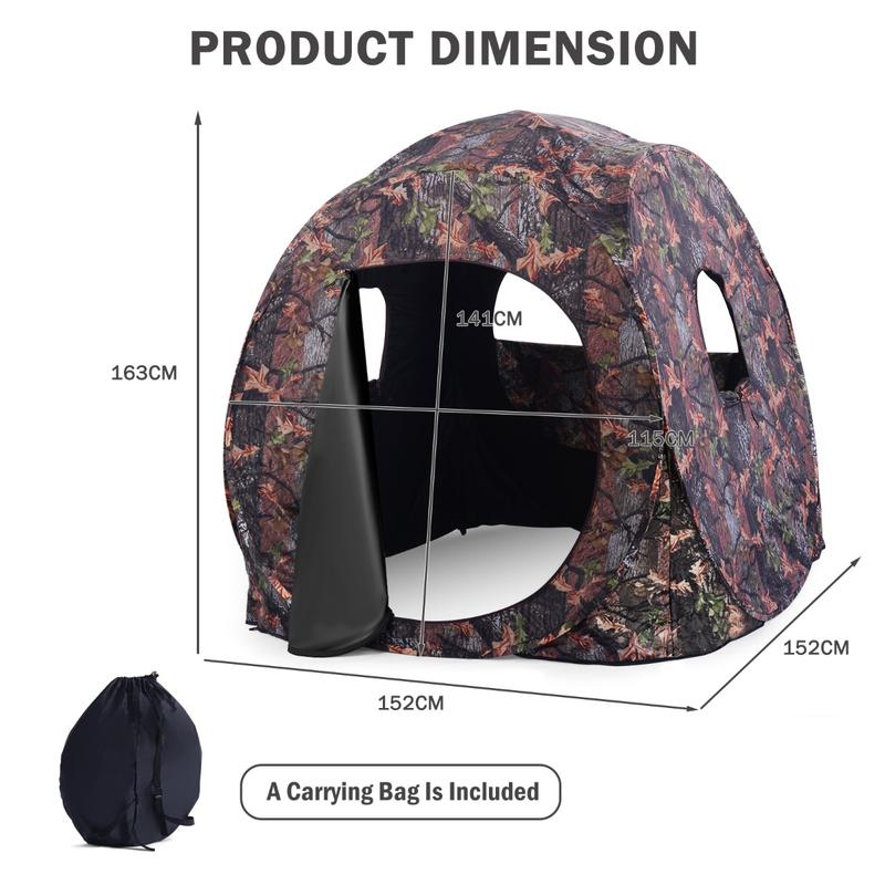 Tente de chasse pop-up pour 3  - Hunting Outdoor avis et prix