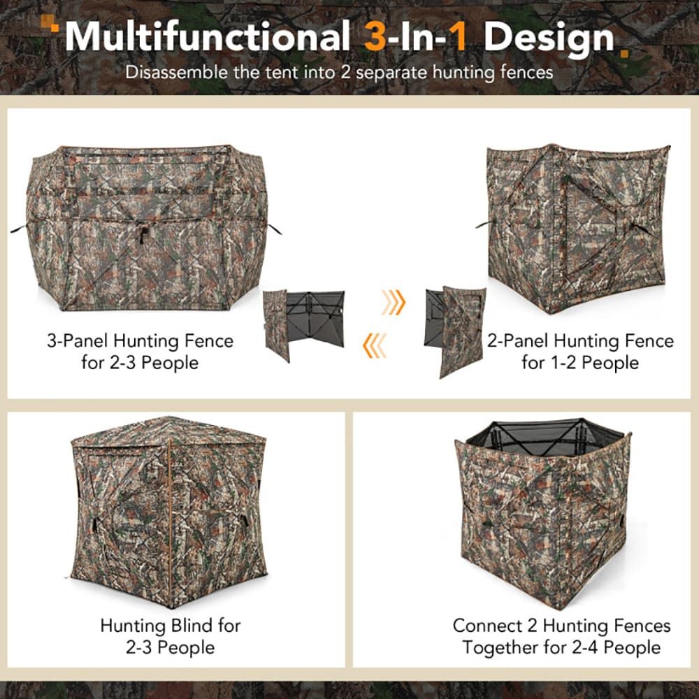 Abri de chasse détachable 5-en - Hunting Outdoor avis et prix