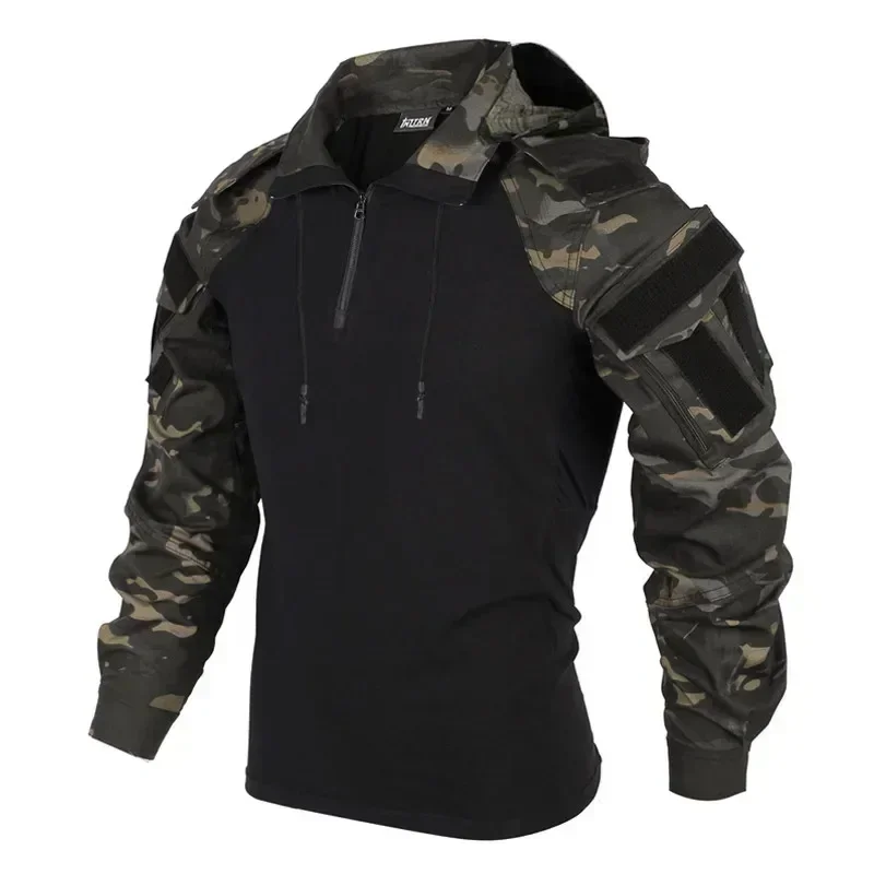 T-shirts pour hommes 1/4 ferme - Outdoor Hunting T Shirts avis et prix