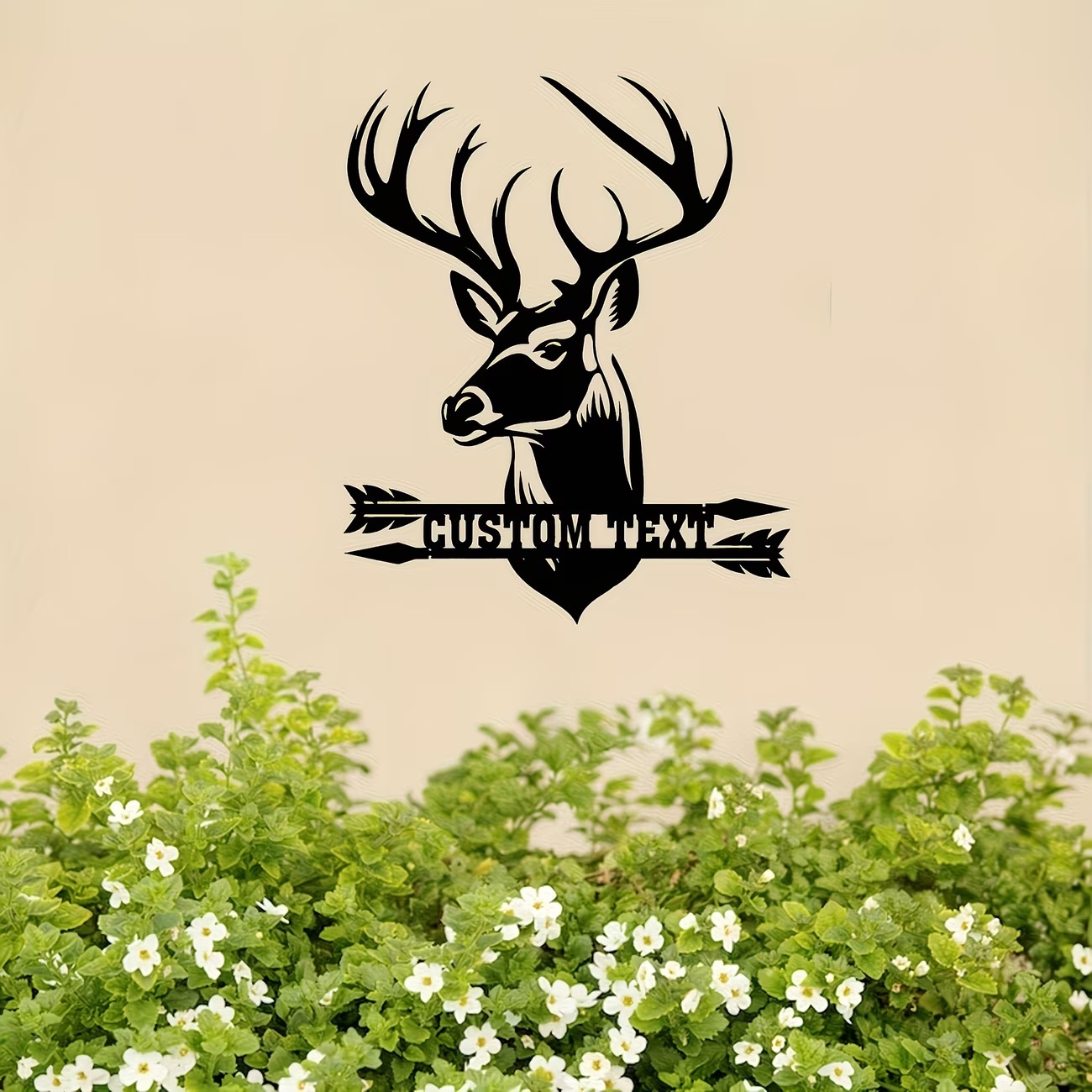 Décoration murale en métal per - Hunting Outdoor Christmas Decorations avis et prix