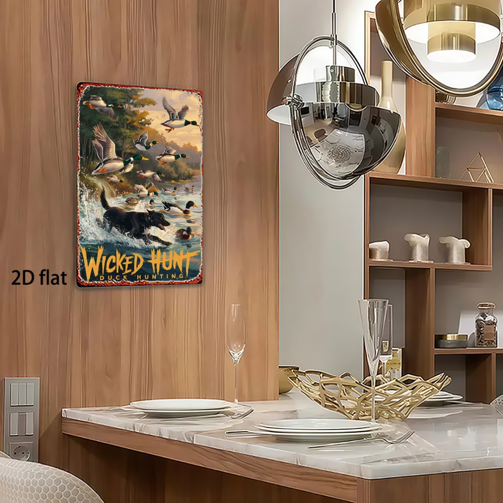 Décoration murale en métal 2D  - Wildman Hunting & Outdoor Robertson Photos avis et prix